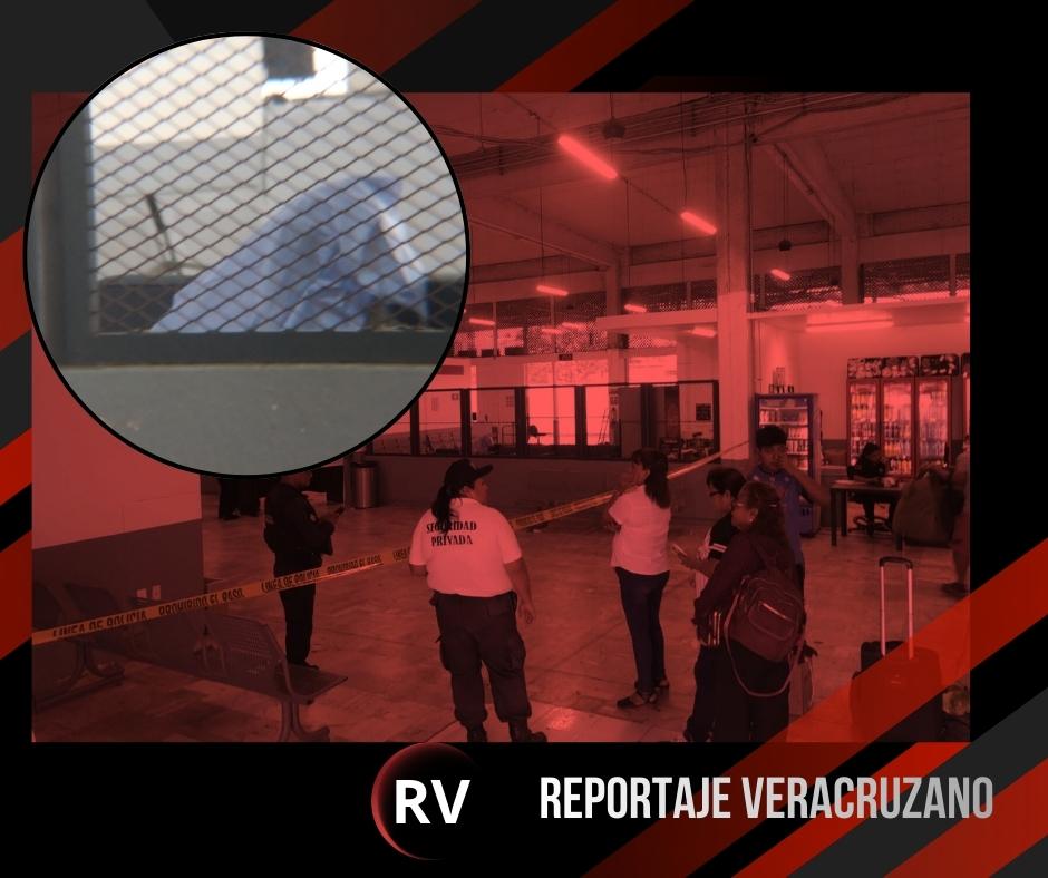 MUERTE SORPRENDE A PASAJEROS EN TERMINAL ADO DE POZA RICA; HOMBRE COLAPSA ANTES DE ABORDAR SU AUTOBÚS