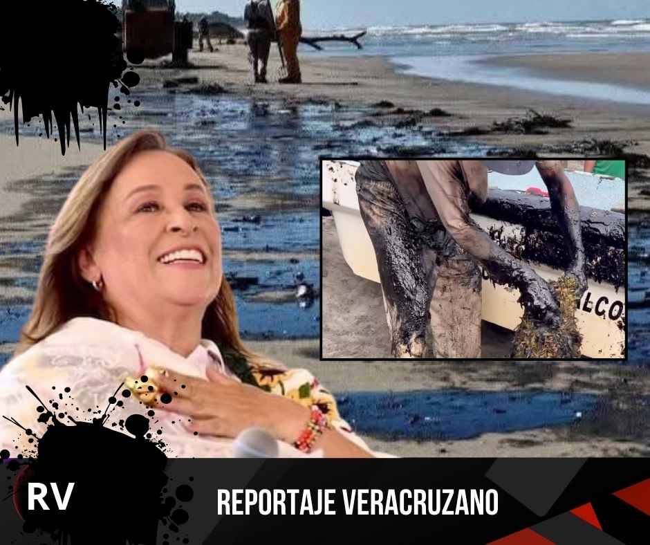 “Viene de Tabasco”: Nahle se deslinda por desastre petrolero en Veracruz