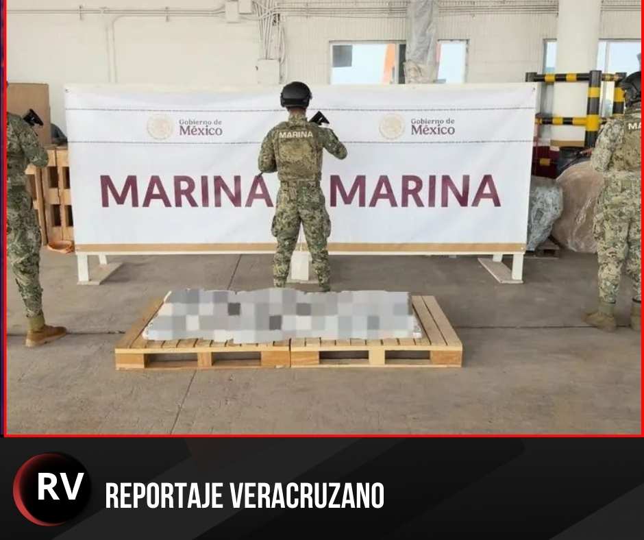 Golpe al narcotráfico en el puerto de Veracruz: Aseguran más de 200 kilos de droga ocultos en piedra laja