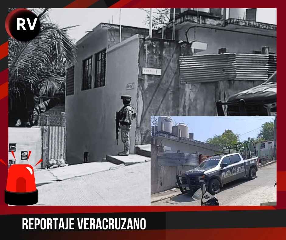 Sitian el callejón Flor Azul en Tuxpan: Fuerzas Federales ejecutan cateo sorpresa