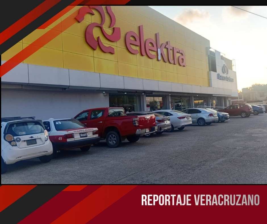 Asalto violento en sucursal de Banco Azteca en Coatzacoalcos deja un lesionado