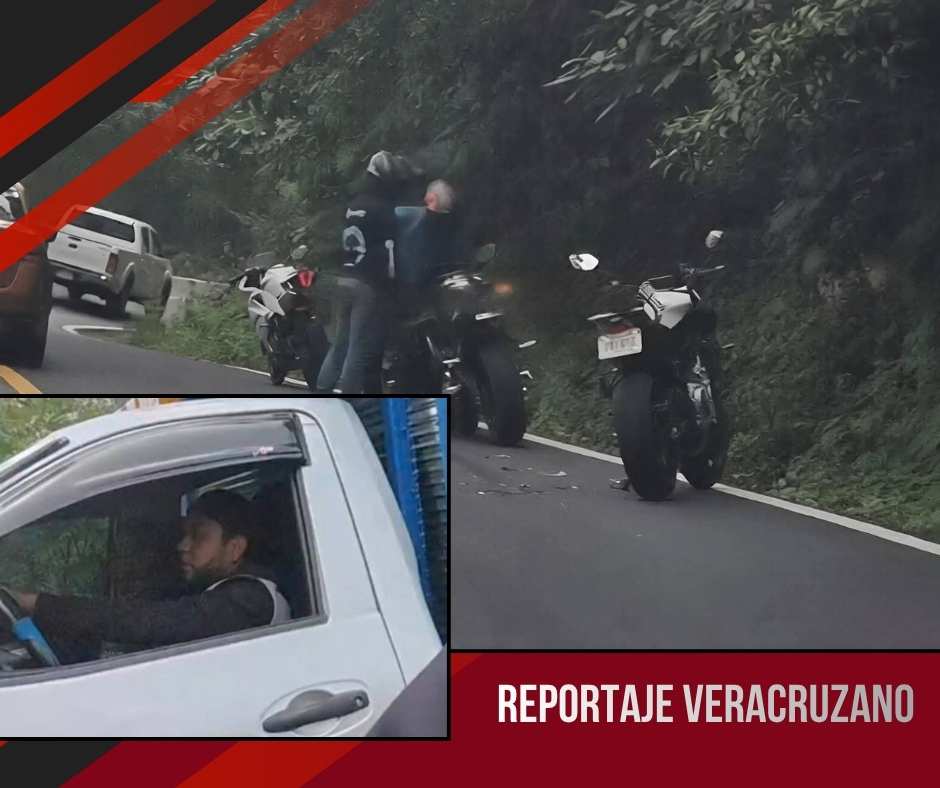 Accidente en la Barranca de Jamapa: Conductor impacta a motociclistas y huye
