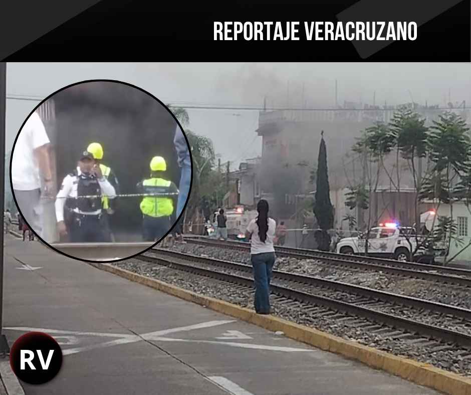 Incendio en vivienda de Orizaba deja un herido y un intoxicado
