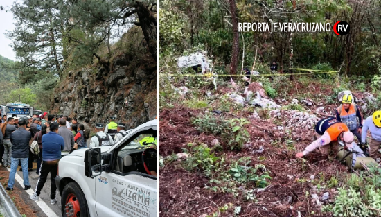 Tragedia en la sierra: falla mecánica y camino mortal dejan tres fallecidos en la Orizaba–Zongolica