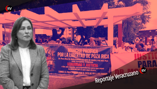 Nahle atribuye a Movimiento Ciudadano protesta por médico asesinado en Poza Rica, mientras crece la exigencia de justicia