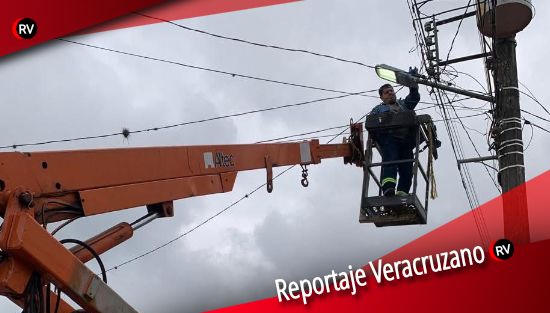 Fortín enciende la esperanza: 500 luminarias rehabilitadas transforman la vida nocturna del municipio