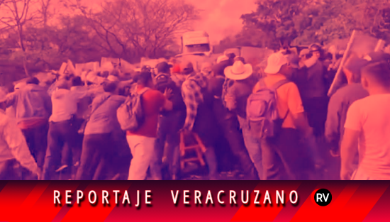 ÁLAMO: Gas lacrimógeno, bloqueo y autoritarismo: la tensión estalla en la Huasteca veracruzana